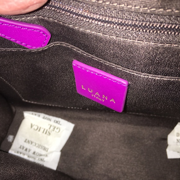 ⭐️⭐️⭐️4X HOST PICK⭐️⭐️⭐️⭐️ NWT Authentic Luana Italy Stud Cross/Clutch - Picture 9 of 16